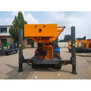 China Diesel Engine Driven Borehole 400m Truck Mounted Water Well Drilling Rig supplier