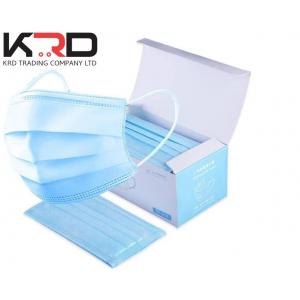 Wholesale Custom Earloop Disposable Non Woven 3 Ply Surgical Medical Face Mask