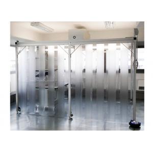 SUS304 / SS304 Class 100 Pharmacy Clean Room With PVC Plastic Curtain Wall