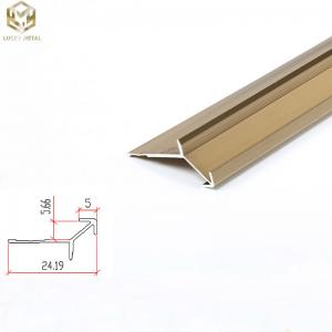 China 8mm Industrial Aluminium Edge Trim Profiles Board Connector supplier