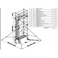 China Mobile Aluminium Scaffold Tower Durable 7.5m Easy Towers Scaffolding on sale