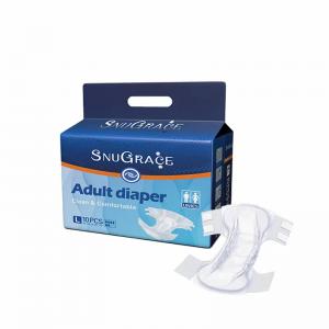Soft Non-woven Top Sheet OEM Disposable Adult Diaper High Ultra Absorbent Breathable