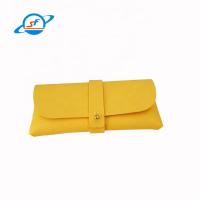 China Oem Service Spectacle Glasses Case Leather Eyeglass Pouch Low Moq on sale