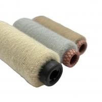 China Stock lot yarn dyed 1/13NM 100% nylon fluffy imitated mink yarn on sale