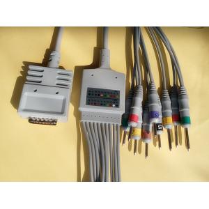 Burdick 10 Leads EKG Cable 4.0/3.0 IEC Standard DB15 Pin EK-10 Talex Free