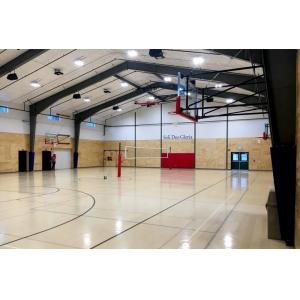 Large Span Multi Court Prefab Steel Structure Basketball Court Large Indoor Area