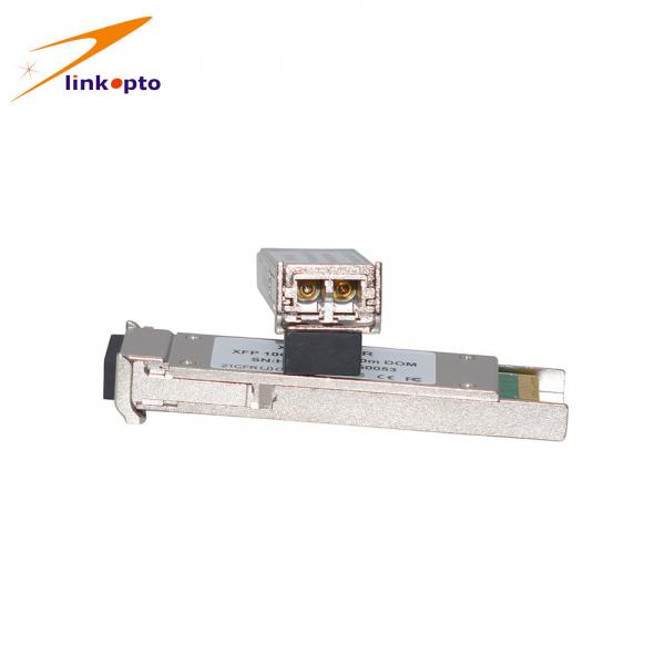 Duplex LC CWDM Xfp Optical Module , CWDM 10G Xfp Fiber Connector High Stability