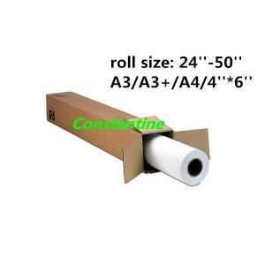 Microporous RC premium photo paper roll size 190GSM 240GSM 260GSM