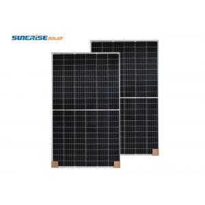 China IP68 415W-144M 24KG Portable Half Cell Solar Panel For Home Use supplier