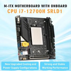 China M-ITX Desktop Motherboard Set Server Motherboard CPU Core Kit I7 12700H supplier
