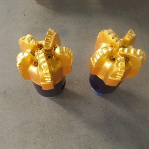 China Hard Rock 8 Inch 6 Blade Matrix Body PDC Drill Bit Of Oil Rig Drill Bit wholesale