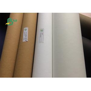 0.55mm Thickness Multi Color Natural Washable Kraft Paper Fabric For Tote Bag