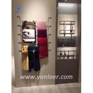 China Custom Luxury metal Scarf Shop Display Rack supplier