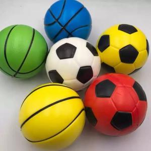 China Custom PU Foam Ball , Pressure Relief Anti Stress Ball With Logo supplier