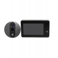 Motion Sensor Peephole Video Doorbell HD CMOS 2MP Pixel 46mm Diameter