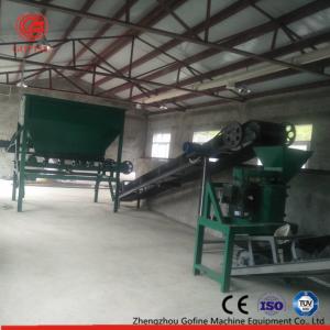 3T/H Inorganic Fertilizer Making Machine Green Color Large Production Capacity