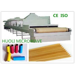 Belt Microwave Wood Drying Machine Industrial Wood Dryers PLC Automatic Control