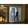 Ultra Slim Advertising Fames Poster Light Box Displays / Sign For Shopping Mall