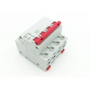 DZ47 Series 4P MCB Circuit Breaker For Power Distribution System IEC60898-1 Standard