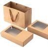 China Caja de embalaje de cajón personalizado con ventana clara para bolsas de té Frutas secas y nueces wholesale