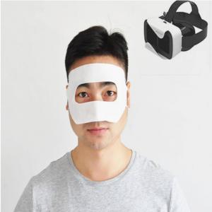 Universal  vr virtual face mask face cloth  wholesale soft VR BOX protective eye mask with ear rope