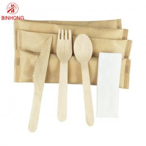 Biodegradable Compostable Disposable Spoon Knife Fork Bamboo Wooden Cutlery