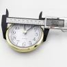 China 90mmClock Insert with Roman Numeral Quartz Movement Silver Trim wholesale