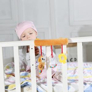 China Singring Baby Pram Crib Elephant Activity Spiral Plush Toys supplier