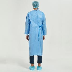 Anti Viruses 18-60gsm Disposable Surgical Gown Operation Theatre Gown