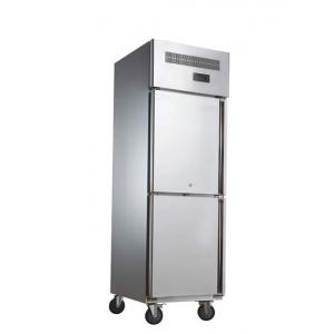 Kitchen Industrial Upright Freezer Stainless Steel Commercial Chiller 1 / 2 / 3 Doors