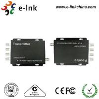 China AHD HDCVI HDTVI Analog Video Multiplexer , 4 Channel BNC Connector Audio Video Multiplexer on sale