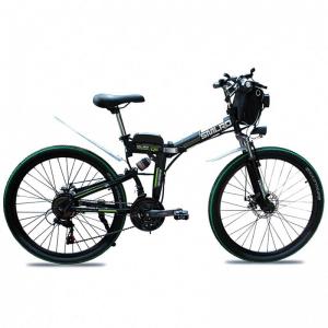 26 Inch High Speed Electric Bike , Folding E Bike 350W Lithium Battery