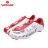 China Mesh Indoor Fitness Carbon Fiber Cycling Shoes , Mens Womens SPD Biking Shoes wholesale