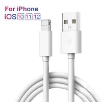 China TPE PVC 3ft 6ft IPhone Charger Cable MFi 2.4A For Apple IPhone on sale
