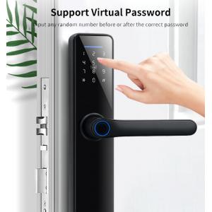 Bluetooth 5.0 Smart Door Lock Wireless Security Access Control With Name Password Key