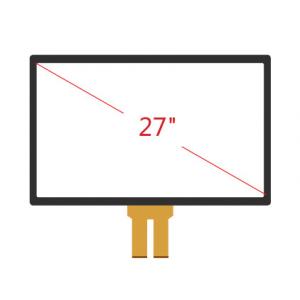 Embedded 27" G+G Projective Capacitive Touch Screen , Lcd Touch Screen Panel