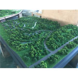 1.4x1.2m Trees Model Making Materials For Architectural Tourist Mountain , Display Working Maquette