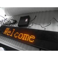 China Double Color Outdoor P10 P12 1/8 Scan Traffic Led Sign on sale