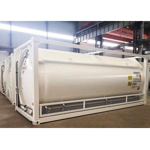 LNG Cryogenic ISO Tank T75 40 Ft Tank Container For Oxygen Nitrogen Hydrogen