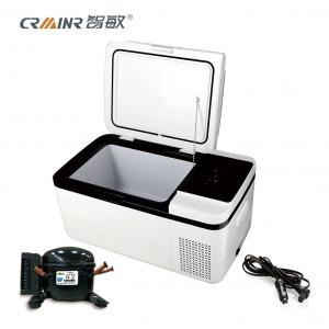 China Digital Thermostat Car Mini Cooler Fridge , 12 Volt Refrigerator Freezer supplier
