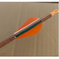 China 2/3/4/5 Inch Parabolic And Shield Cut Turkey Feathers Fletched Spine 300/400/500/600/700 Carbon Arrows on sale