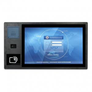 19'' Touch Screen Industrial Computer PC Self Service Terminal With NFC RFID Reader Barcode Scanner