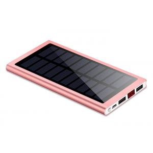 9mm Solar Charger Power Bank , Ultra Thin Portable Solar Battery Charger