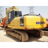 China 0.8 Cbm Bucket Capacity Second Hand Excavators KOMATSU PC200 3200h Hours on sale