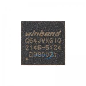 W25Q64JVXGIQ NOR Flash Memory Chip 64Mbit DTR 2.7V To 3.6V 133MHz SPI Flash XSON-8
