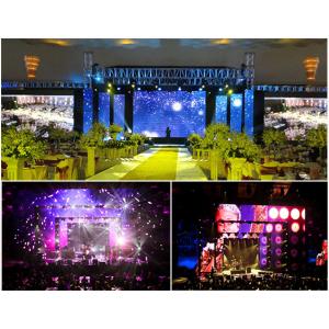 China High definition P4 rental indoor led display screen for concert stage supplier