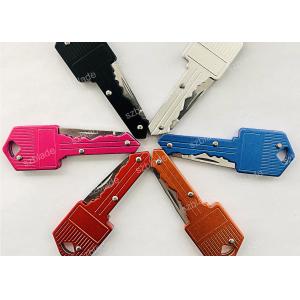 12mm Small Folding Utility Knife 0.1mm Aluminum Alloy Key Chain