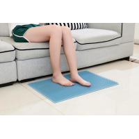 China Bathroom Non-Slip Bath Mat Soft Silicone Foot Wash Back Rub Massage Foot Cleaning Mats on sale
