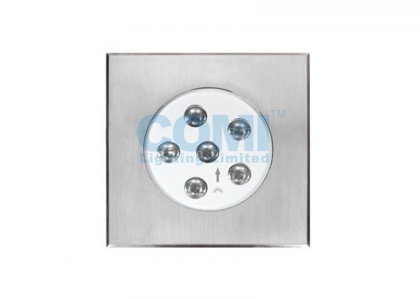 FC2XCS0657 FC2XCS0618 ( RGB ) 6 * 2W Asymmetrical LED Inground Lights with Clip