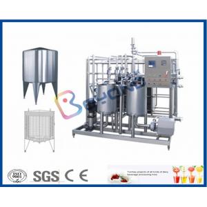 China Plate Type Small Scale Pasteurization Equipment , Yoghurt Dairy Milking Equipment supplier